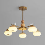 Ilvenlyn Oak Chandelier-Moonnatur