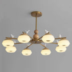 Ilvenlyn Oak Chandelier-Moonnatur