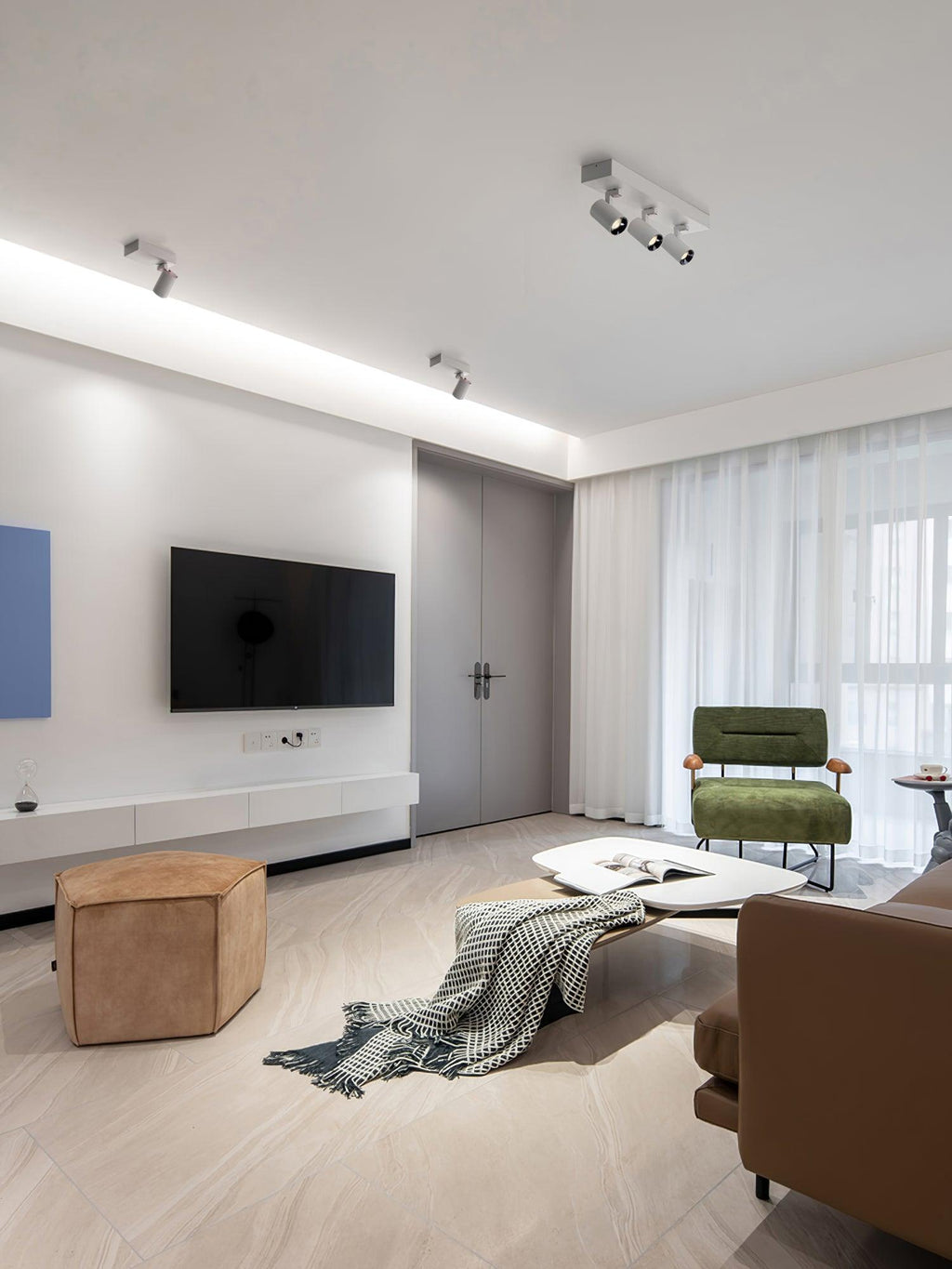 Norven Aluminium Ceiling Spotlight-Moonnatur