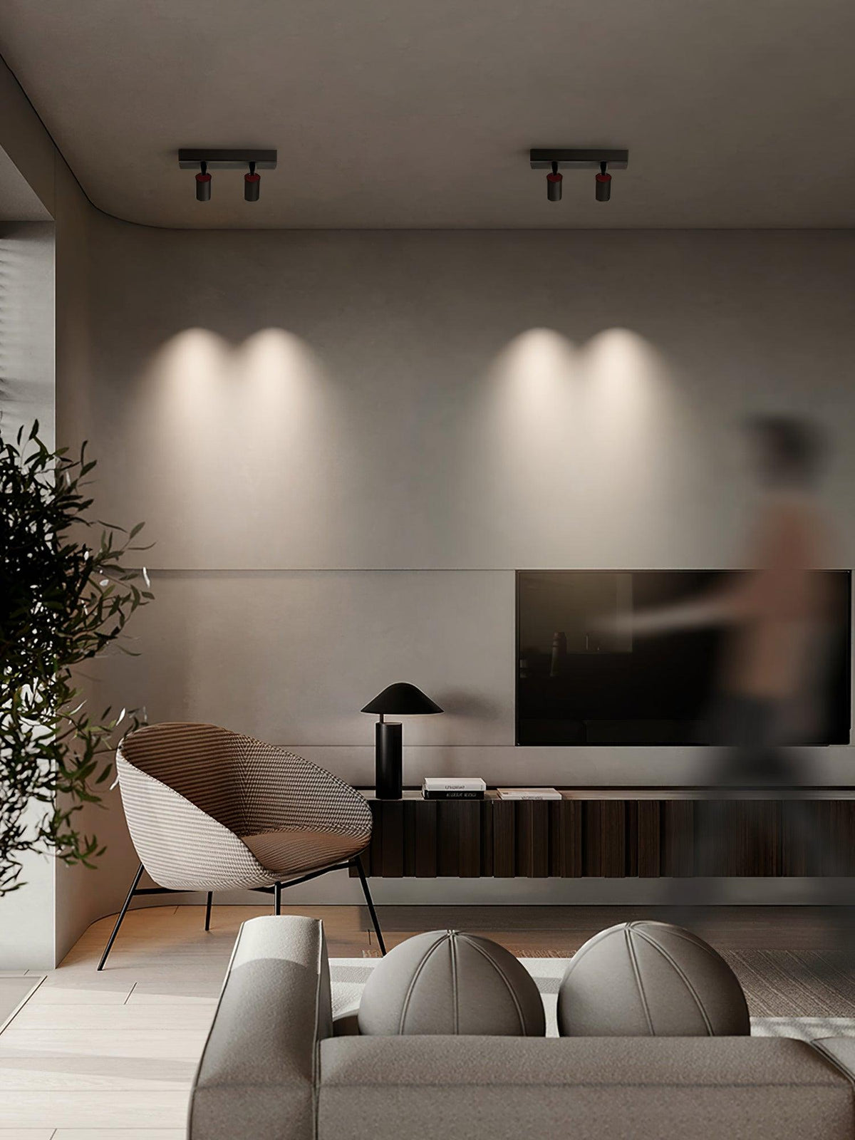 Norven Aluminium Ceiling Spotlight-Moonnatur