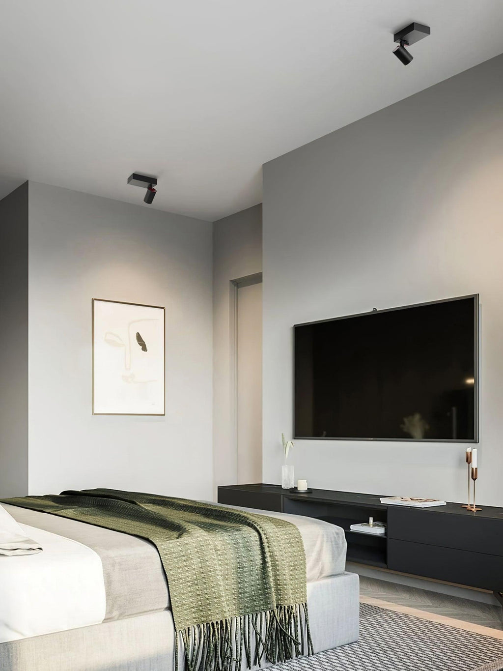 Norven Aluminium Ceiling Spotlight-Moonnatur