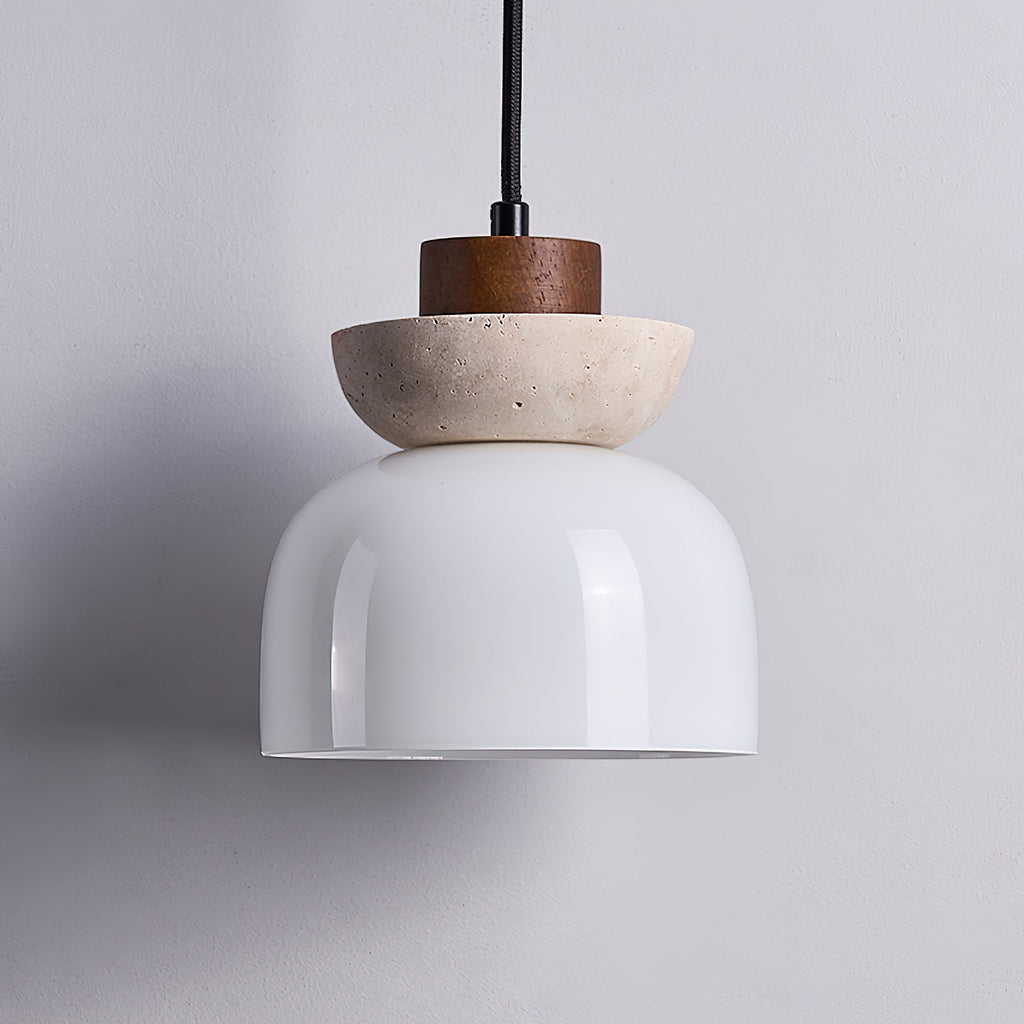 Caldenelle Travertine Pendant Light-Moonnatur