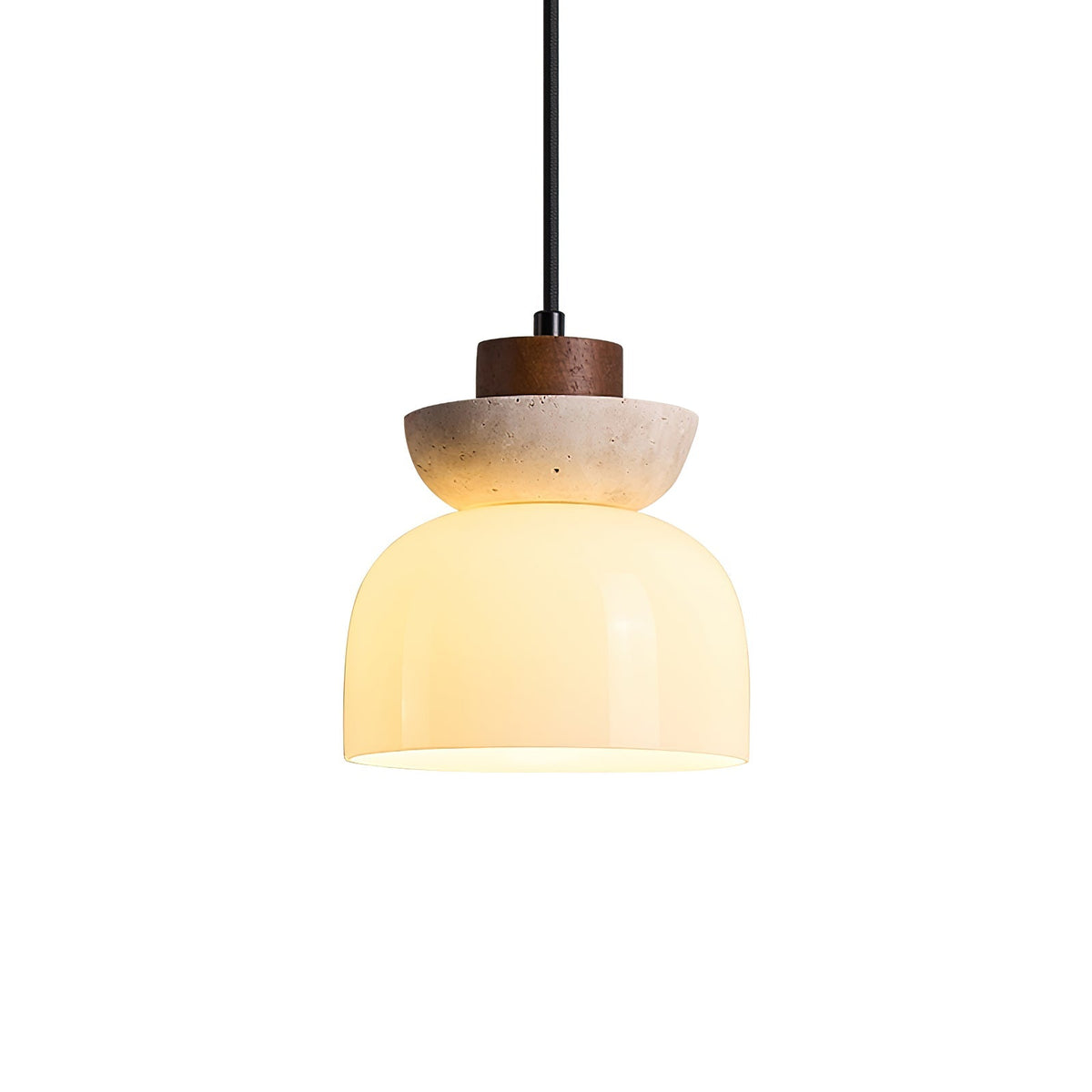 Caldenelle Travertine Pendant Light-Moonnatur