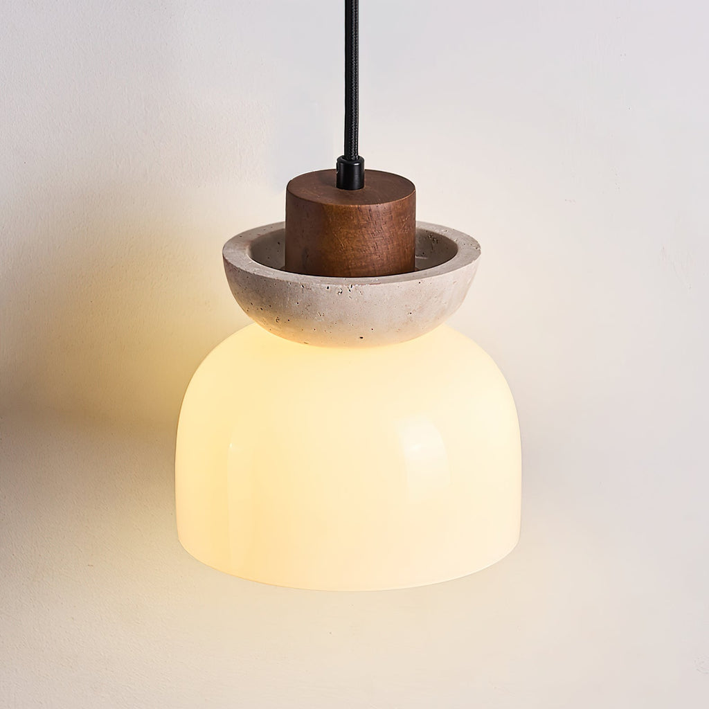 Caldenelle Travertine Pendant Light-Moonnatur