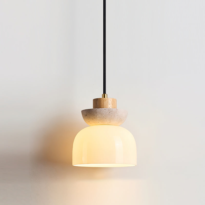 Caldenelle Travertine Pendant Light-Moonnatur