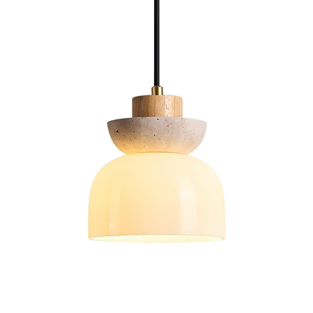 Caldenelle Travertine Pendant Light-Moonnatur