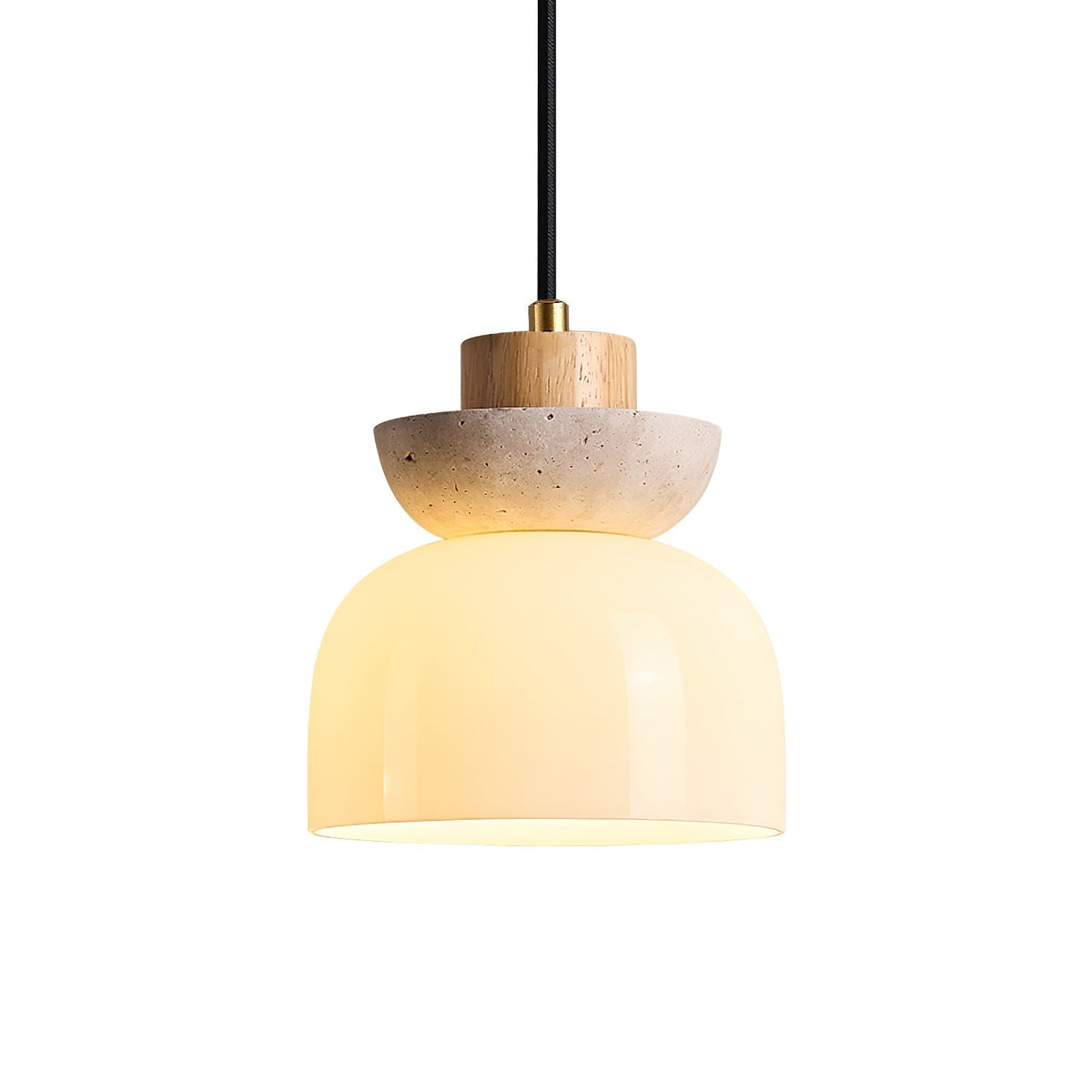 Caldenelle Travertine Pendant Light-Moonnatur
