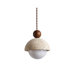 Rildenley Travertine Pendant Light-Moonnatur