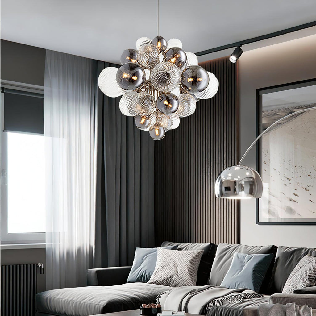 Hazellyn Glass Chandelier-Moonnatur