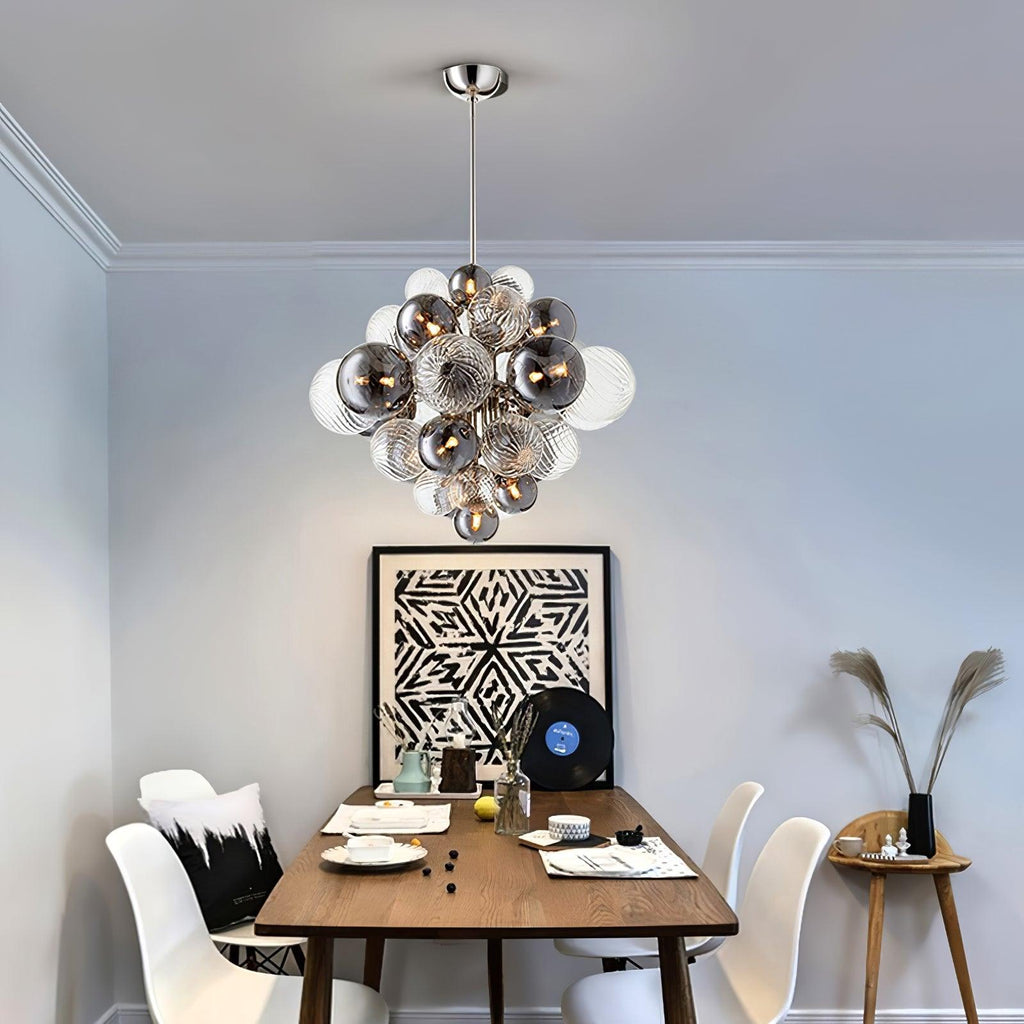Hazellyn Glass Chandelier-Moonnatur