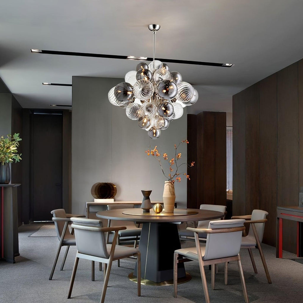 Hazellyn Glass Chandelier-Moonnatur
