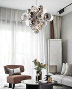 Hazellyn Glass Chandelier-Moonnatur