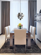 Hazellyn Glass Chandelier-Moonnatur