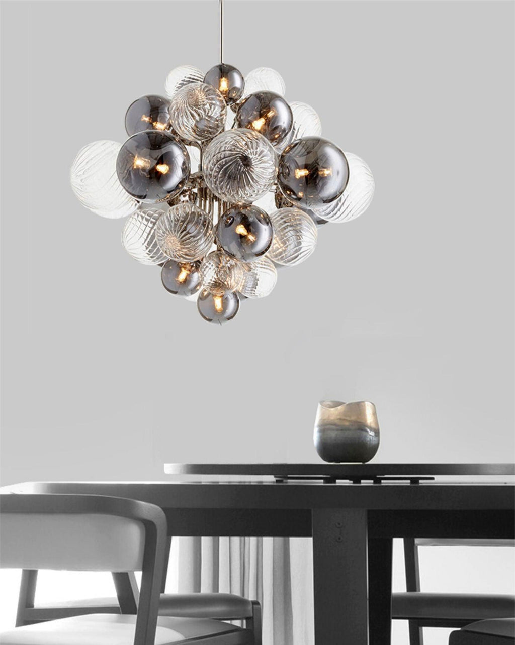 Hazellyn Glass Chandelier-Moonnatur
