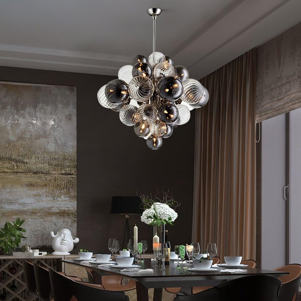 Hazellyn Glass Chandelier-Moonnatur