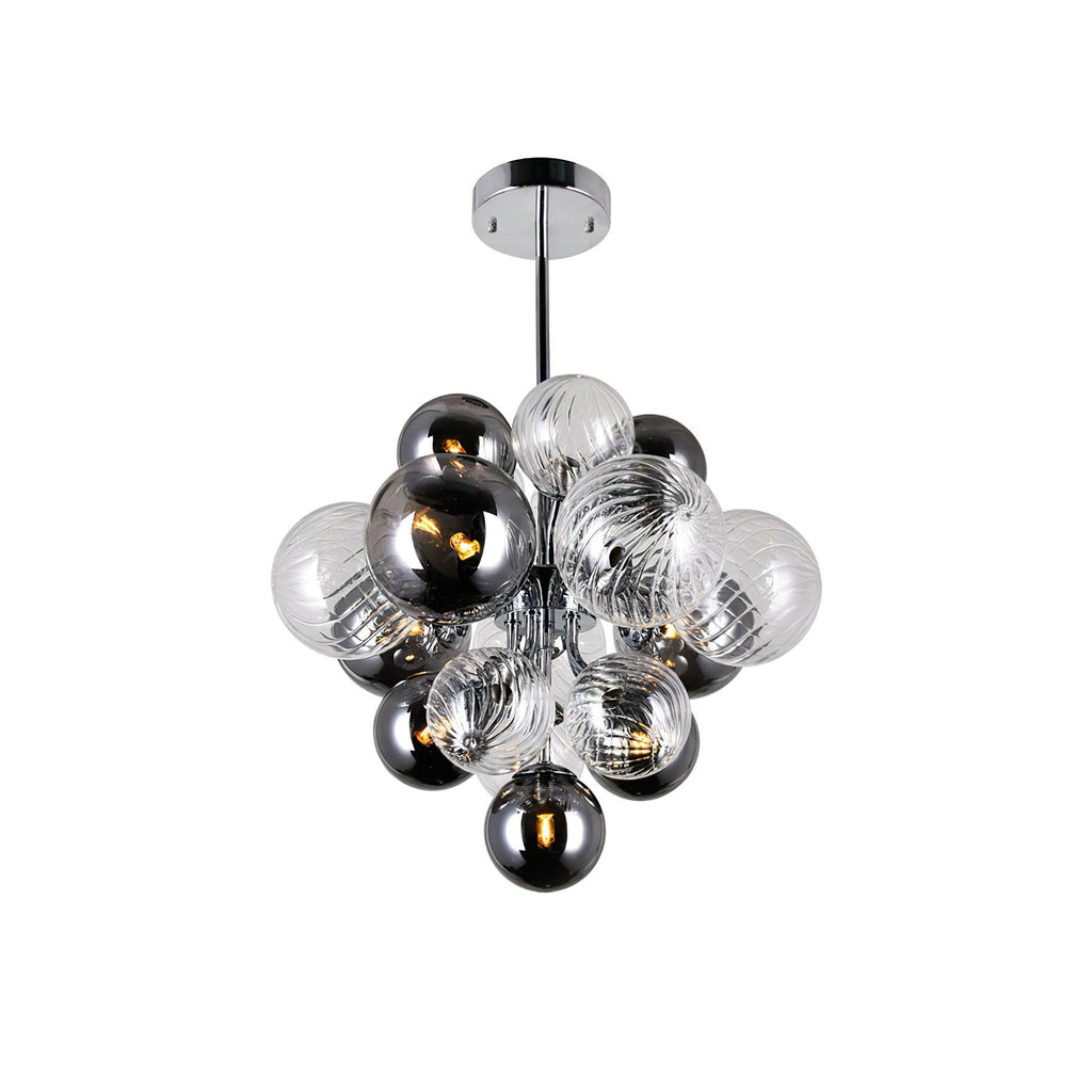 Hazellyn Glass Chandelier-Moonnatur