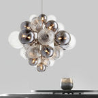 Hazellyn Glass Chandelier-Moonnatur