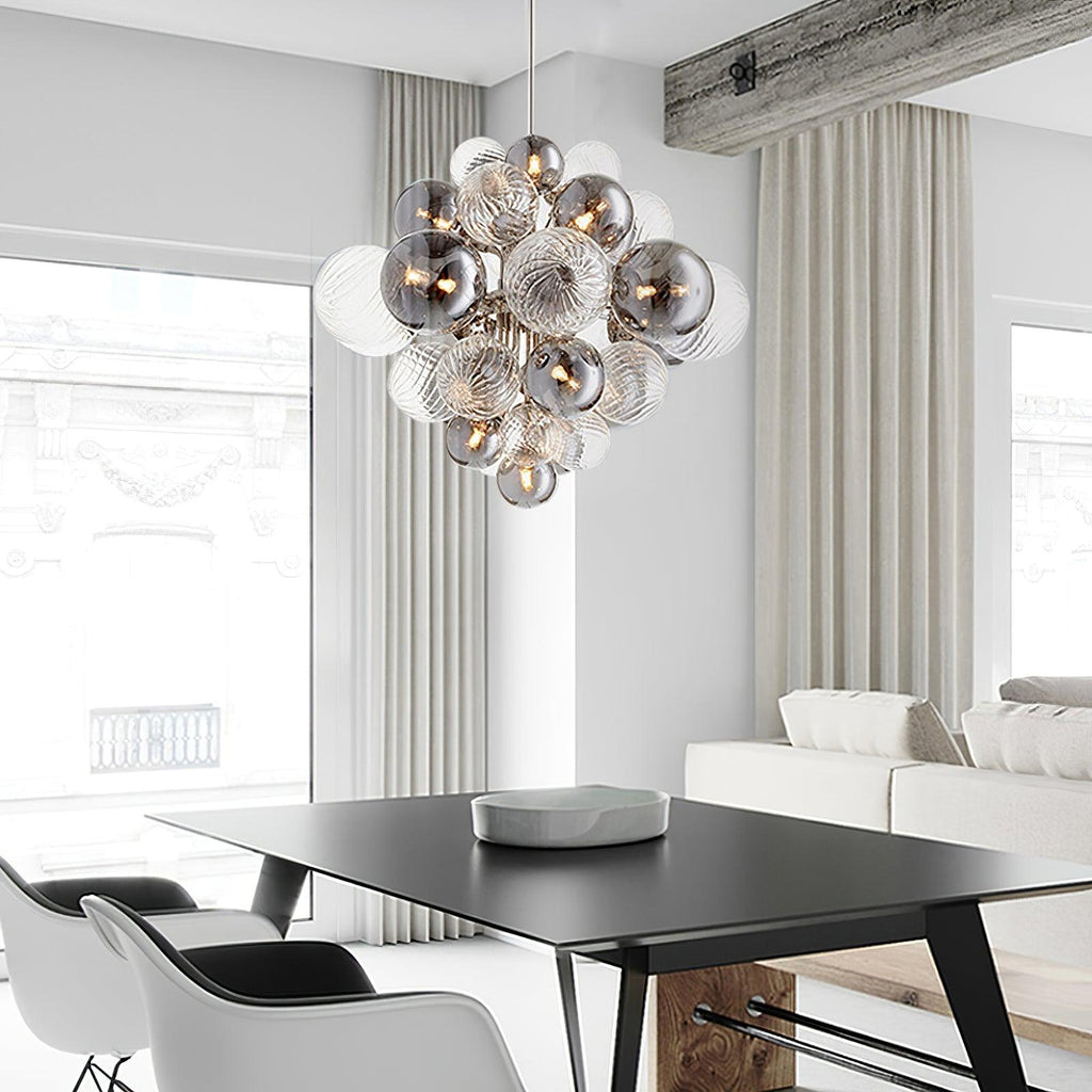 Hazellyn Glass Chandelier-Moonnatur