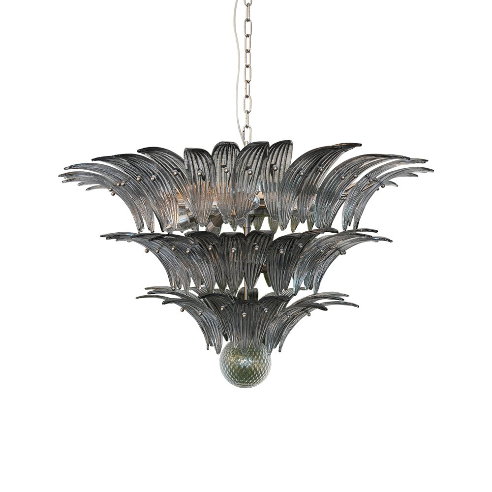 Caldenlark Glass Chandelier-Moonnatur