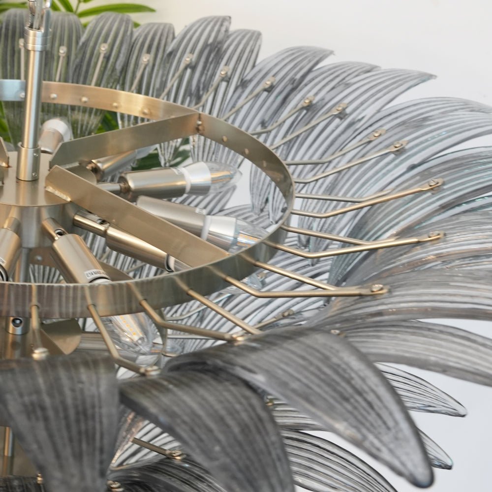 Caldenlark Glass Chandelier-Moonnatur