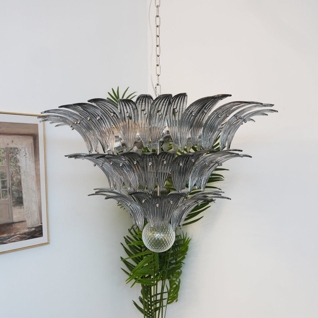 Caldenlark Glass Chandelier-Moonnatur