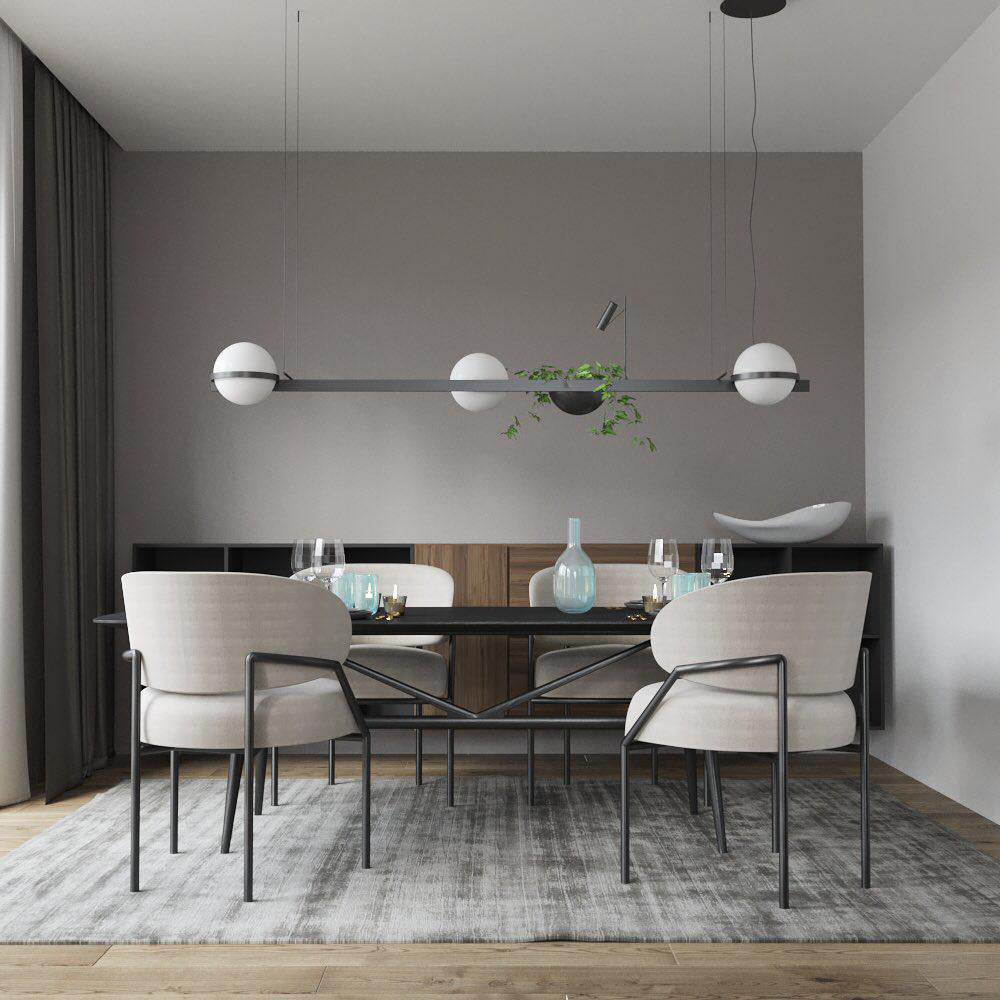 Kestlyn Acrylic Pendant Light-Moonnatur