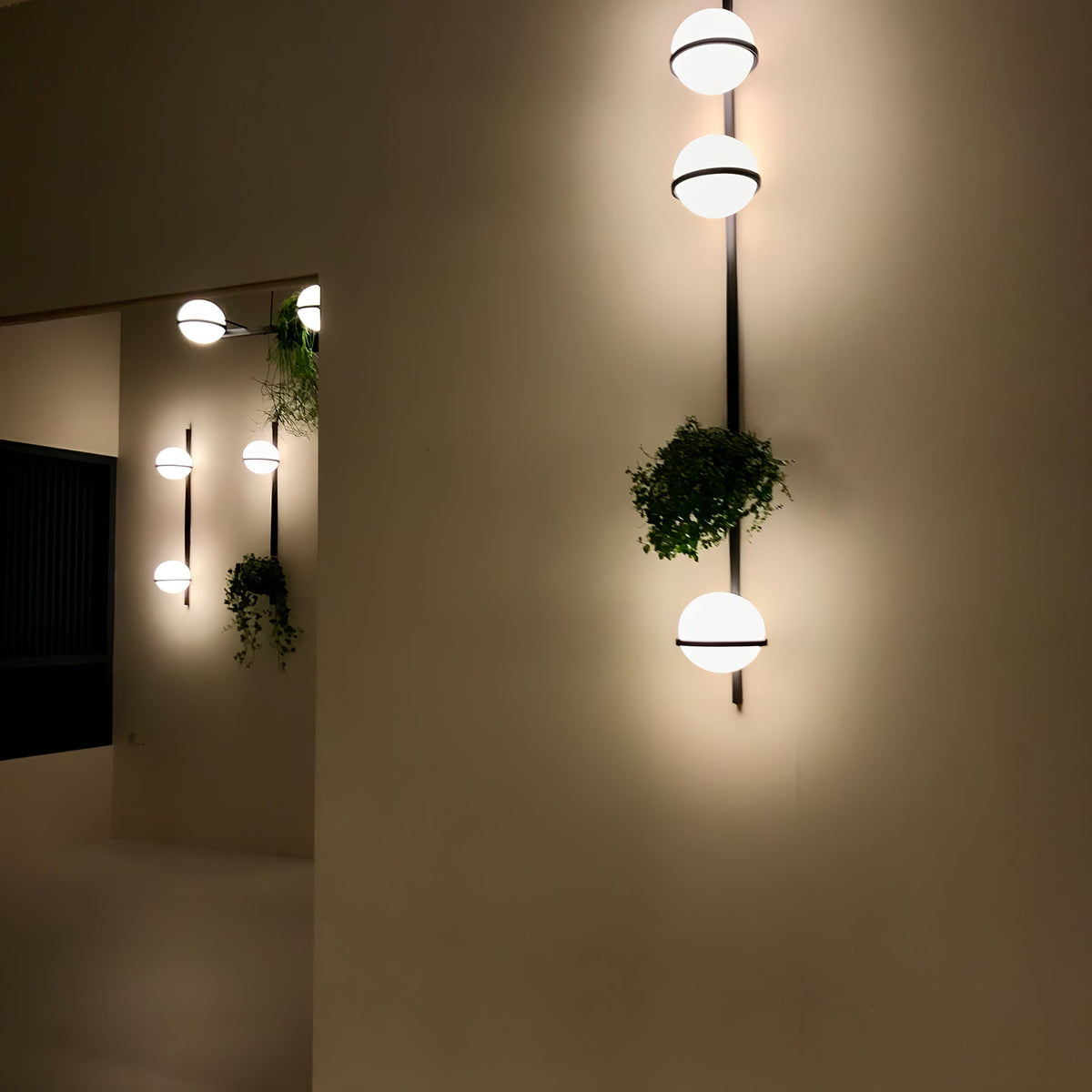 Garnelvale Acrylic Wall Light-Moonnatur