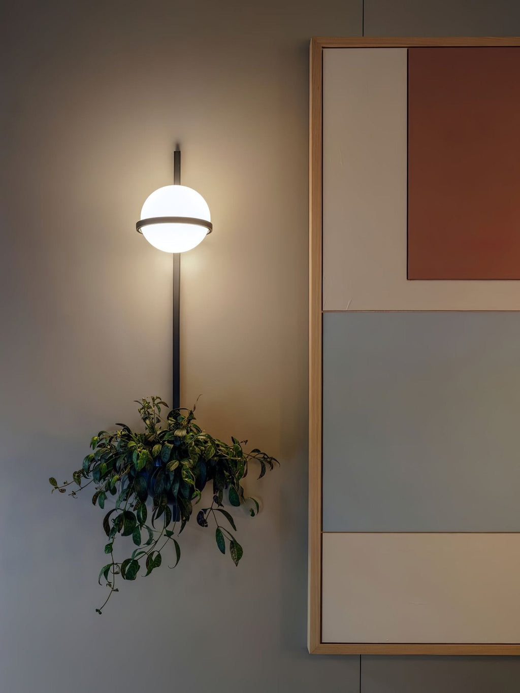 Beldenenna Acrylic Wall Light-Moonnatur