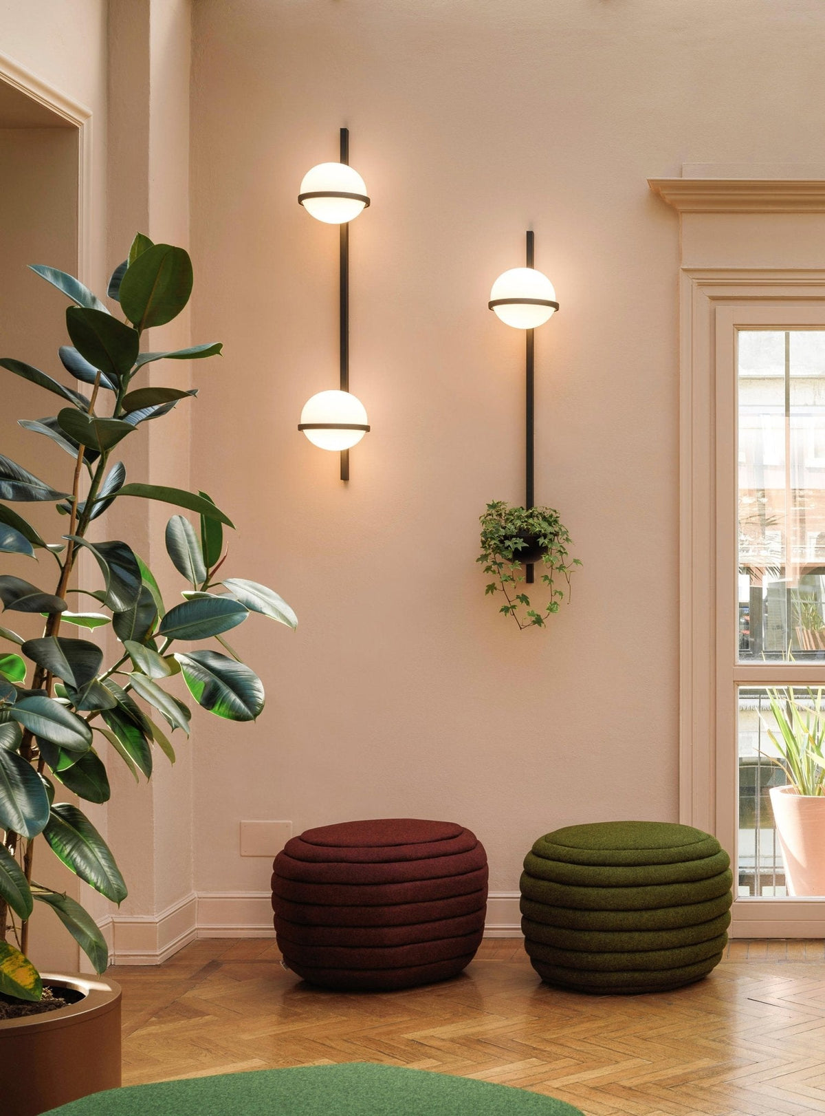 Beldenenna Acrylic Wall Light-Moonnatur