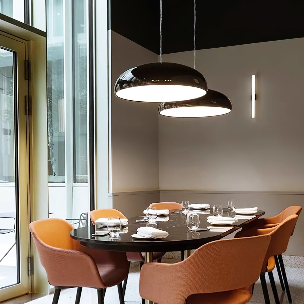Jendrel Plastic Pendant Light-Moonnatur