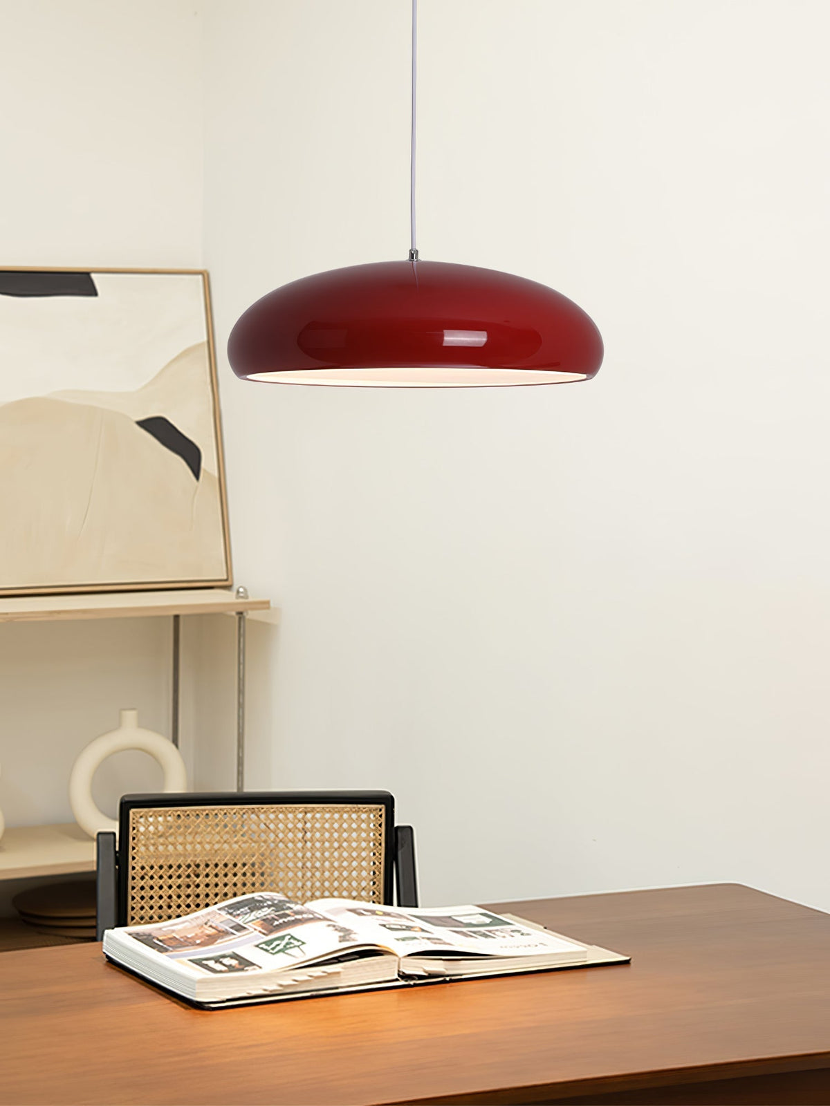 Jendrel Plastic Pendant Light-Moonnatur