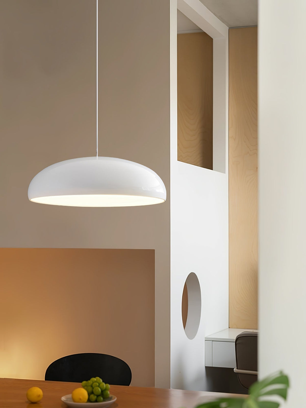 Jendrel Plastic Pendant Light-Moonnatur