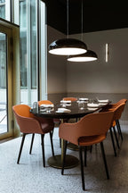 Jendrel Plastic Pendant Light-Moonnatur