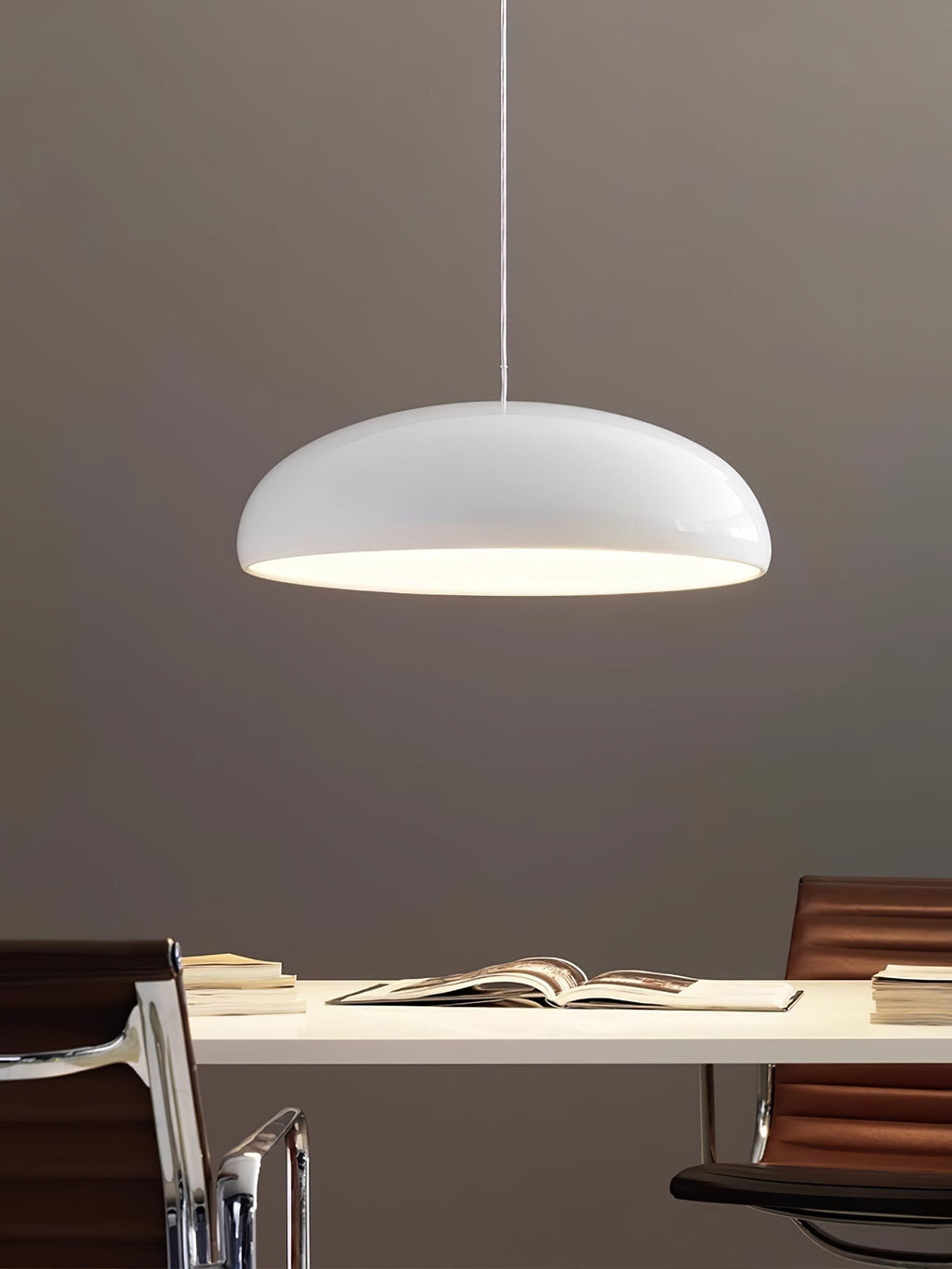 Jendrel Plastic Pendant Light-Moonnatur