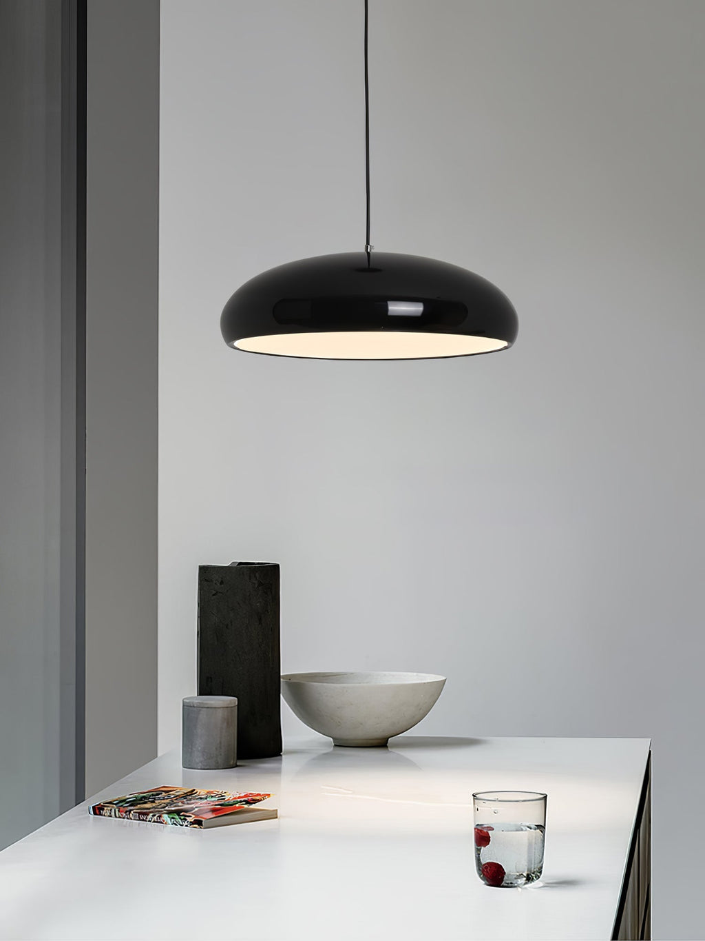 Jendrel Plastic Pendant Light-Moonnatur