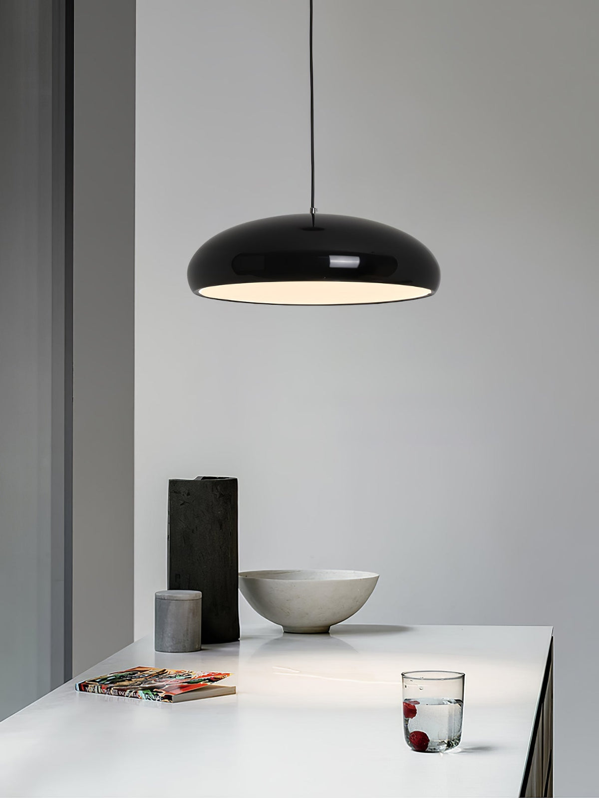 Jendrel Plastic Pendant Light-Moonnatur