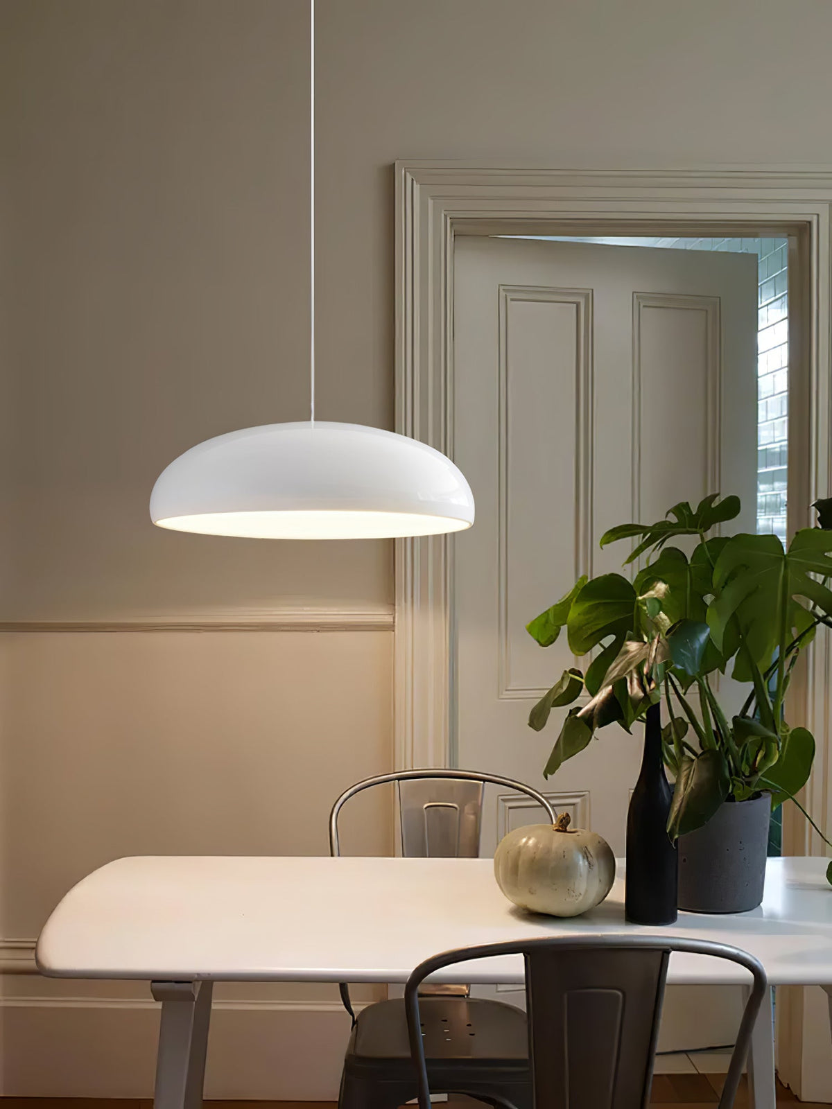 Jendrel Plastic Pendant Light-Moonnatur