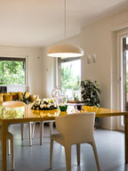 Jendrel Plastic Pendant Light-Moonnatur
