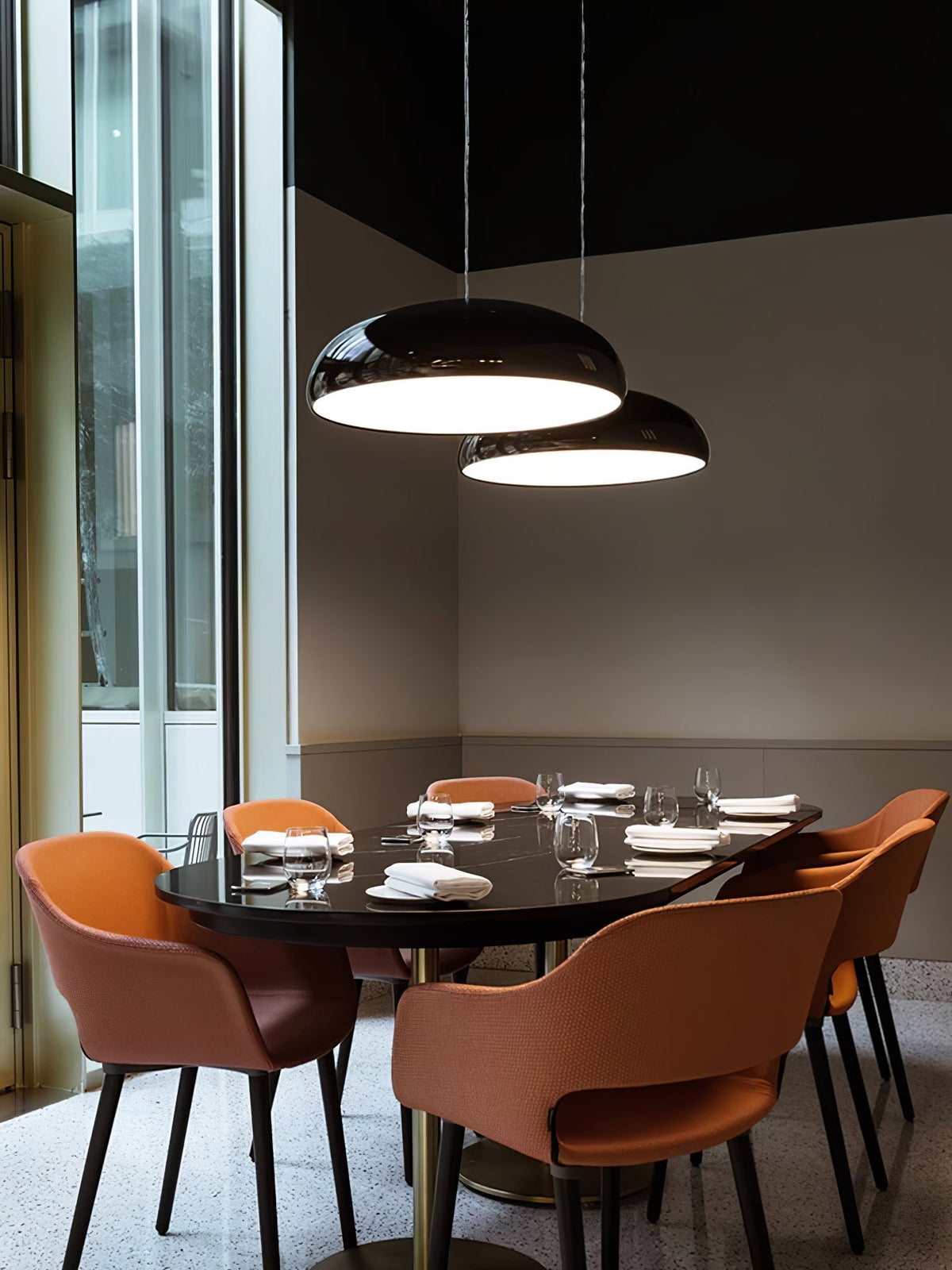 Jendrel Plastic Pendant Light-Moonnatur