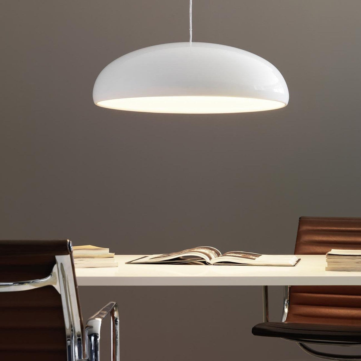 Jendrel Plastic Pendant Light-Moonnatur