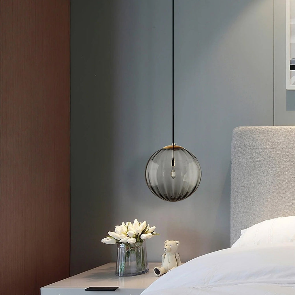 Helmisse Glass Pendant Light-Moonnatur