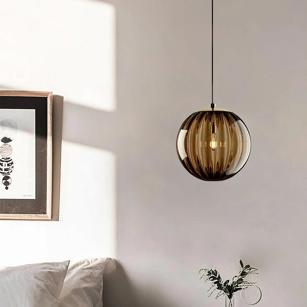 Helmisse Glass Pendant Light-Moonnatur