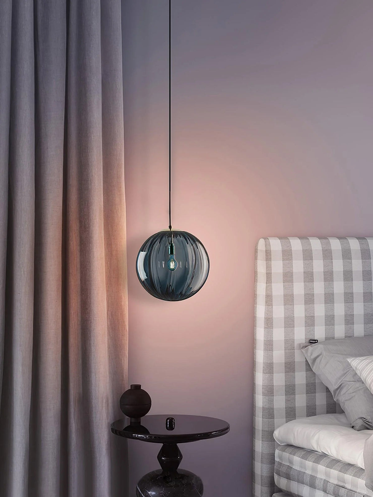 Helmisse Glass Pendant Light-Moonnatur