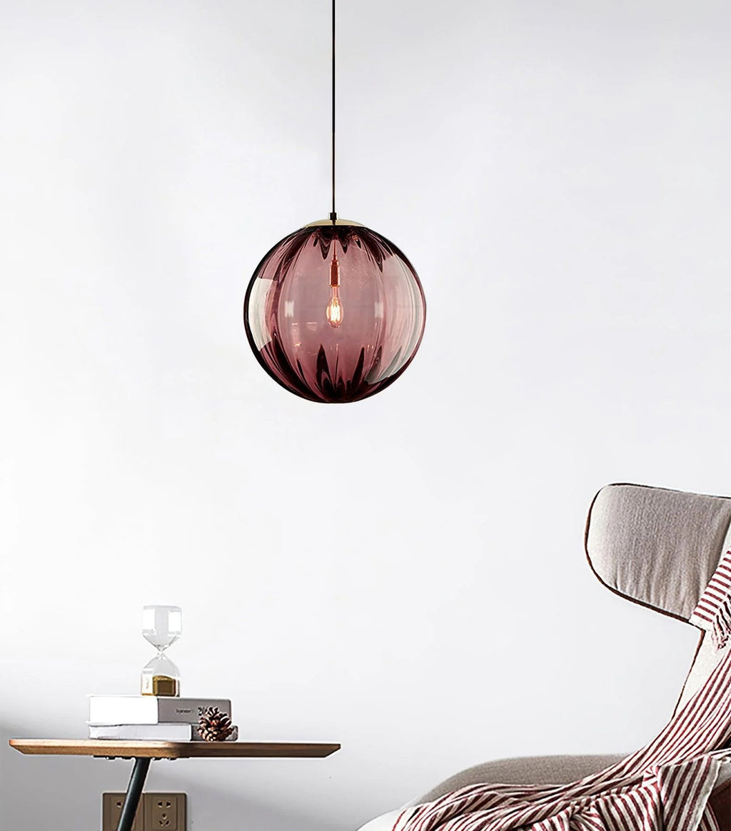 Helmisse Glass Pendant Light-Moonnatur