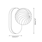 Baldenwren Wood Wall Light-Moonnatur