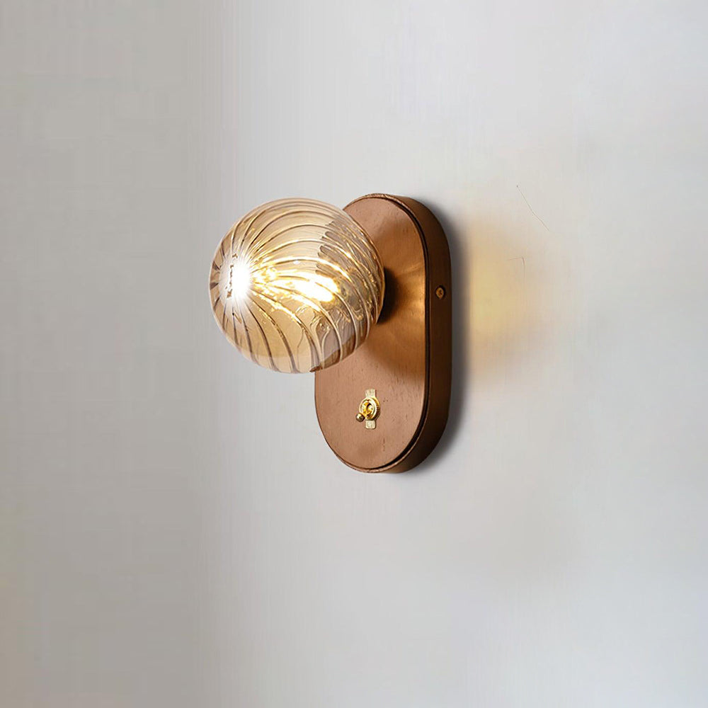 Baldenwren Wood Wall Light-Moonnatur