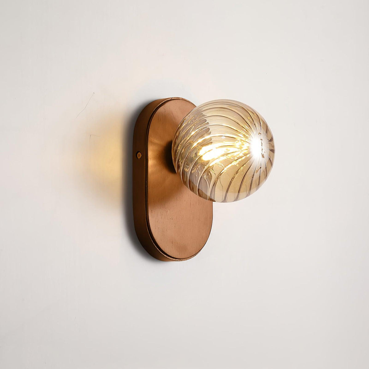 Baldenwren Wood Wall Light-Moonnatur