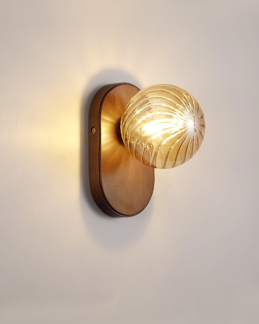 Baldenwren Wood Wall Light-Moonnatur