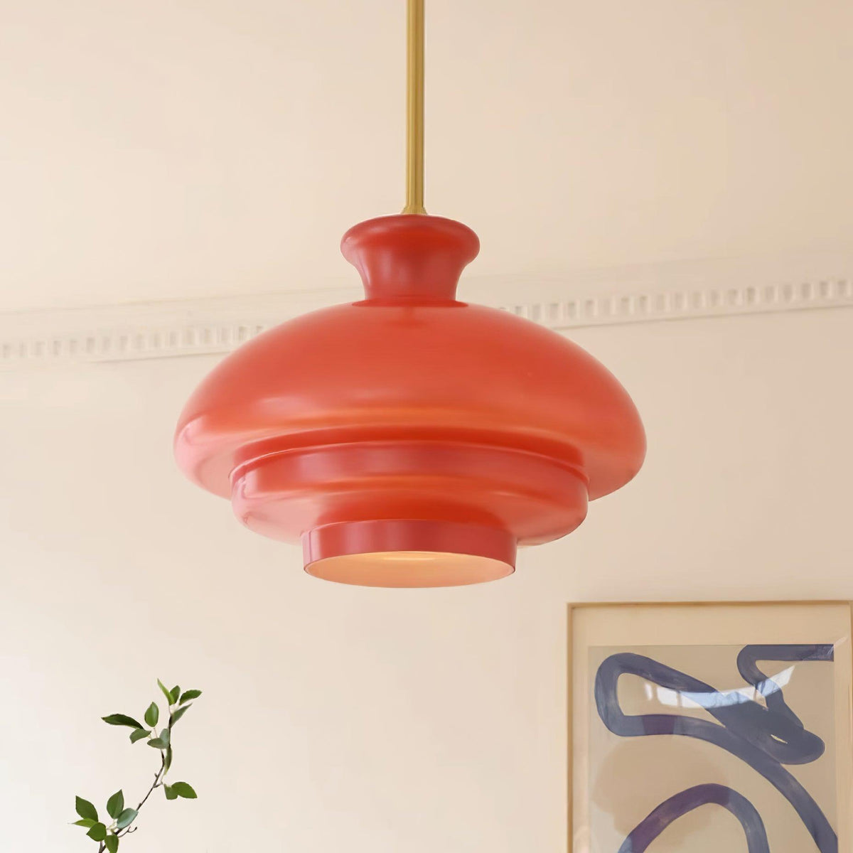 Islenfern Glass Pendant Light-Moonnatur