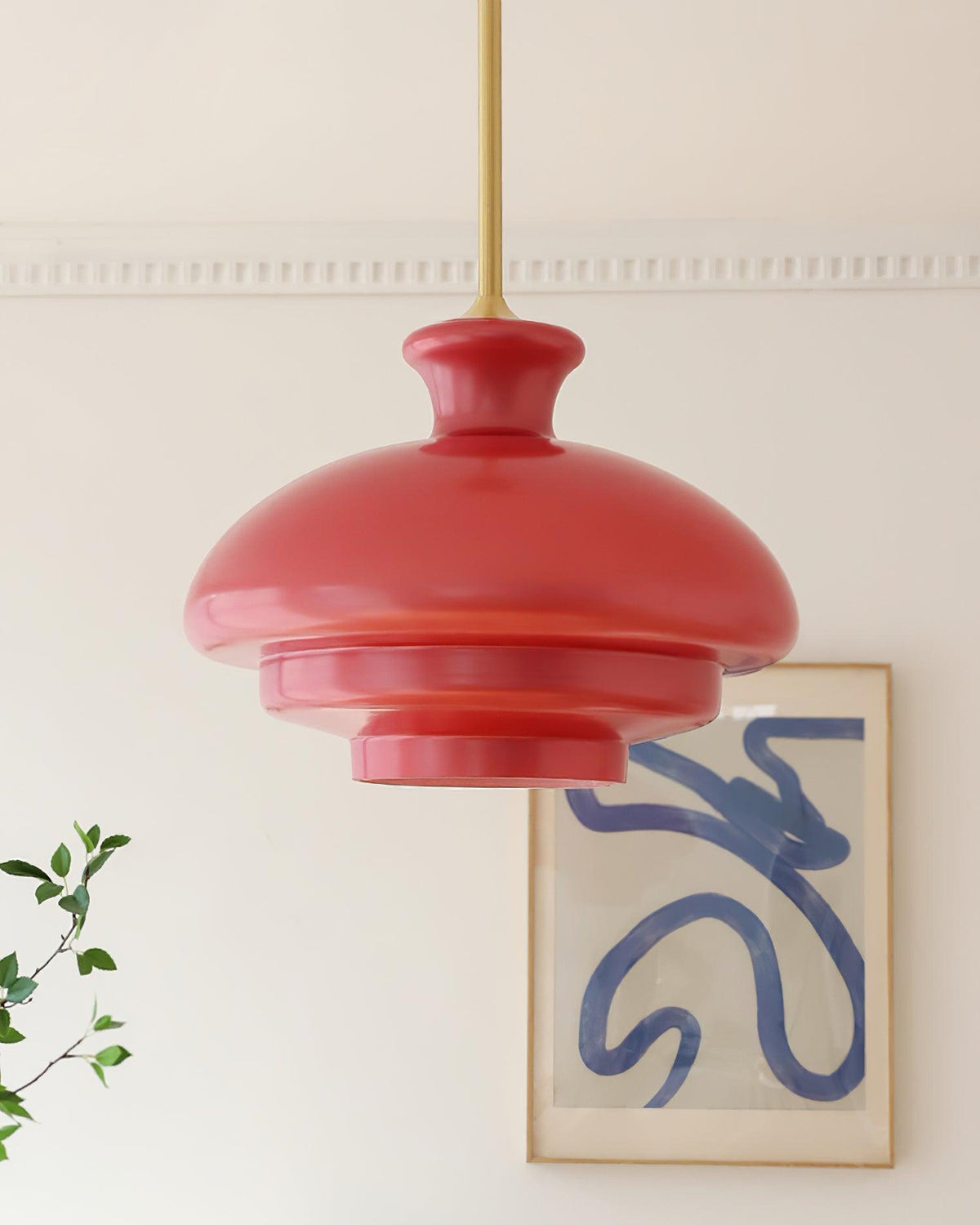 Islenfern Glass Pendant Light-Moonnatur